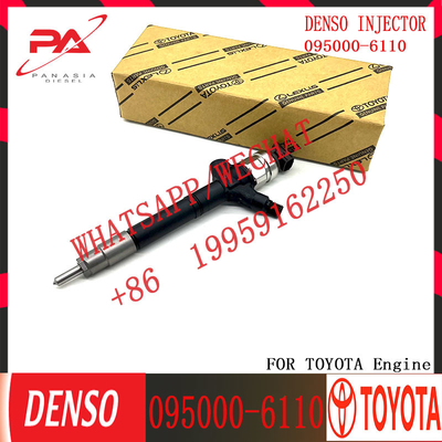 Common Rail 095000-6110 For Toyota 2ad-fhv Fuel Injector 23670-09260 23670-0r160 236700r060 with high quality