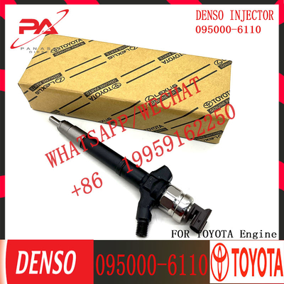 Common Rail 095000-6110 For Toyota 2ad-fhv Fuel Injector 23670-09260 23670-0r160 236700r060 with high quality