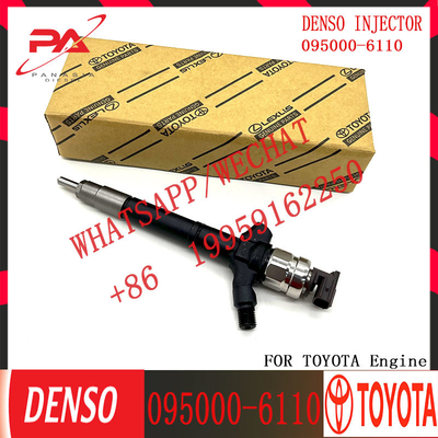 Common Rail 095000-6110 For Toyota 2ad-fhv Fuel Injector 23670-09260 23670-0r160 236700r060 with high quality