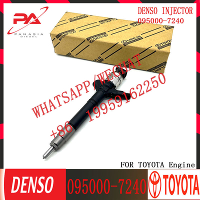 Common rail diesel injector 23670-0R120 095000-7240 095000-7241 095000-7242 095000-7243 for Toyota Avensis / Verso 2.2 d