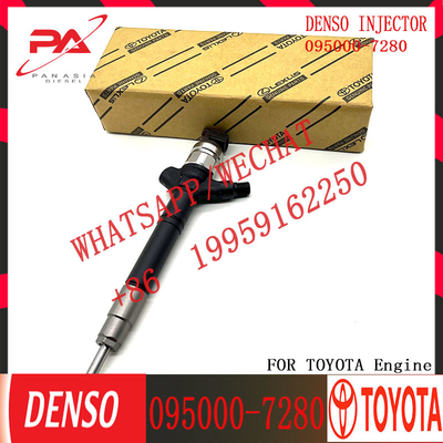 Diesel injector 23670-09210 DCRI107640 Factory Supplying Top Quality Common Rail Injector 0950007280 095000-7280