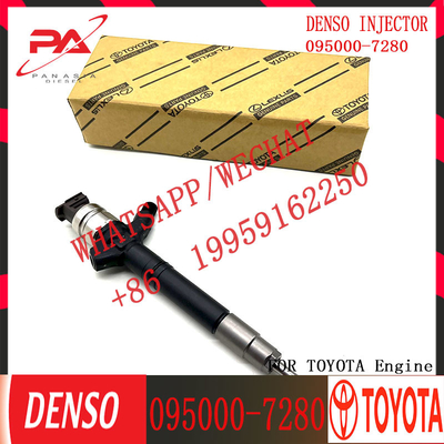 Diesel injector 23670-09210 DCRI107640 Factory Supplying Top Quality Common Rail Injector 0950007280 095000-7280