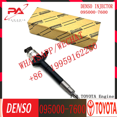injector nozzle 23670-0R160 095000-7600 injector for Toyota 2AD-FTV Avensis common rail injector 23670-0R160 095000-7600