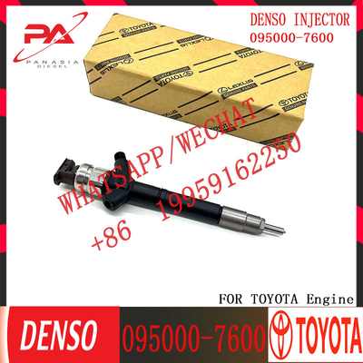 injector nozzle 23670-0R160 095000-7600 injector for Toyota 2AD-FTV Avensis common rail injector 23670-0R160 095000-7600