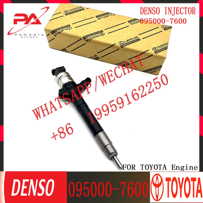 injector nozzle 23670-0R160 095000-7600 injector for Toyota 2AD-FTV Avensis common rail injector 23670-0R160 095000-7600
