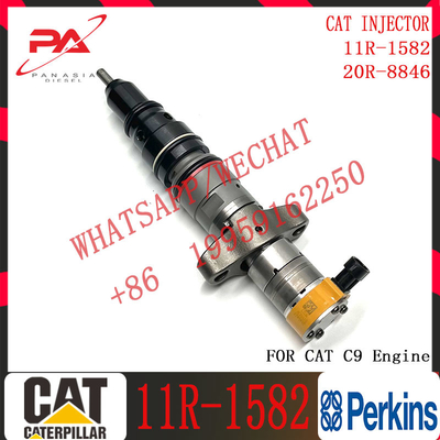 fuel common rail injector 242-0857 11R-1582 328-2576 258-8745 265-8106 267-3361 387-9435 53L-8062 For C-A-T C9