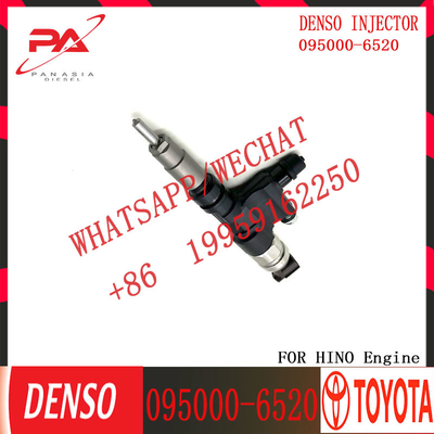 common rail injector 095000-6521 095000-6520 9709500-652 injector for Hino 300 N04C injector nozzle 095000-6521 095000-6