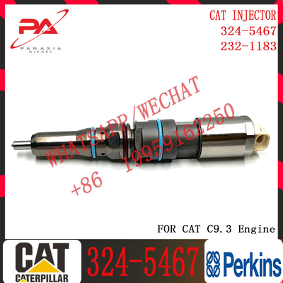 common rail diesel fuel injector 392-9046 324-5467 342-5487 417-3013 304-3637 382-0709 for C-A-T C9.3 Excavator engine