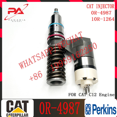 common rail excavator fuel injector 0R-4987 161-1785 0R-9530 166-0149 10R-1258 for C-A-T C10 C12 engine injector