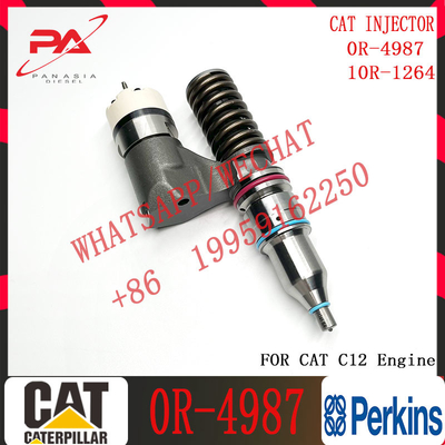 common rail excavator fuel injector 0R-4987 161-1785 0R-9530 166-0149 10R-1258 for C-A-T C10 C12 engine injector