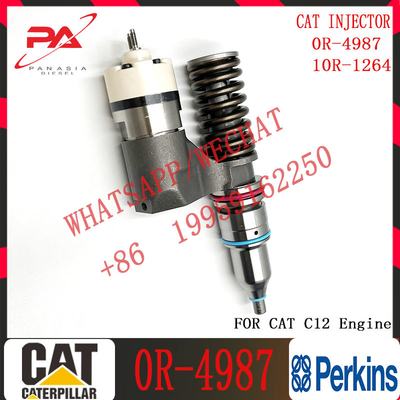 common rail excavator fuel injector 0R-4987 161-1785 0R-9530 166-0149 10R-1258 for C-A-T C10 C12 engine injector