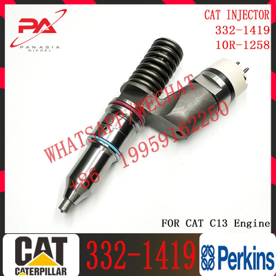 common rail injector 332-1419 20R-2437 10R-3258 10R-2977 10R-6162 20R-2437 212-3462 10R-0961 for C13 diesel engines