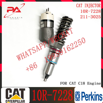 common rail parts injector 10R-7228 211-3028 374-0705 253-0597 20R-8048 211-3025 10R-0955 For C-A-T C18