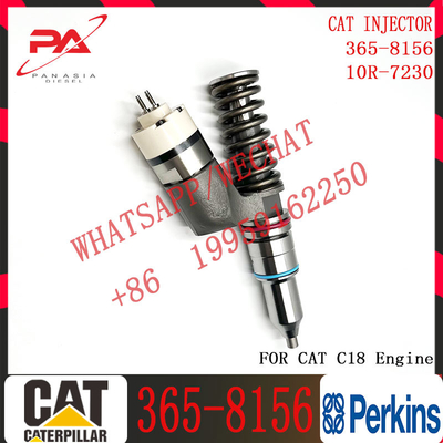 common rail injector 10R-9787 365-8156 253-0616 291-5911 10R-9787 211-3026 276-8307 10R-0724  for Caterpillar C18 Engine