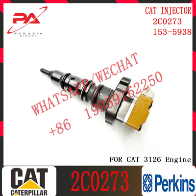 fuel injector 10R1262 174-7526 2C0273 198-4752 174-7526 232-1170 232-1171 174-7527 0R-9350  for Caterpillar Engine 3126