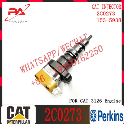 fuel injector 10R1262 174-7526 2C0273 198-4752 174-7526 232-1170 232-1171 174-7527 0R-9350  for Caterpillar Engine 3126