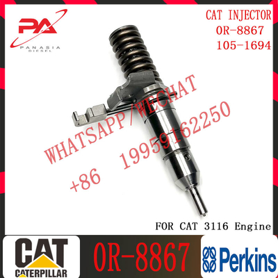 Diesel Fuel Engine Injector 0R-8867 0R-8477 0R-8473 0R-8684 0R-8479 101-8673 0R-4374 7E-6193 For 3114/3116/3126 Engine