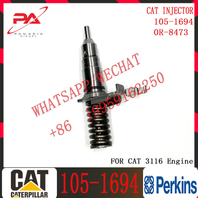 Common Rail Fuel Injector 101-4561 101-8673 102-7038 105-1694 0R-8471 0R-3002 0R-3190 For Excavator Engine 3116