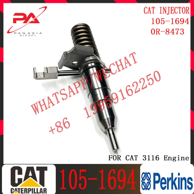 Common Rail Fuel Injector 101-4561 101-8673 102-7038 105-1694 0R-8471 0R-3002 0R-3190 For Excavator Engine 3116