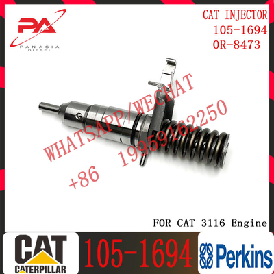 Common Rail Fuel Injector 101-4561 101-8673 102-7038 105-1694 0R-8471 0R-3002 0R-3190 For Excavator Engine 3116