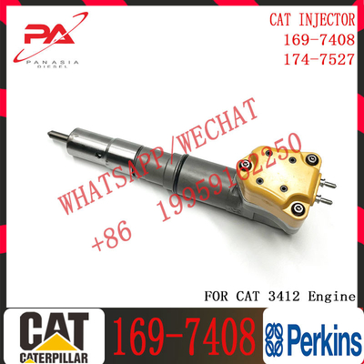 Common rail diesel fuel injector 169-7408 20R-4148 174-7527 20R-0760 173-9272 232-1173 For Caterpillar 3412 Engine