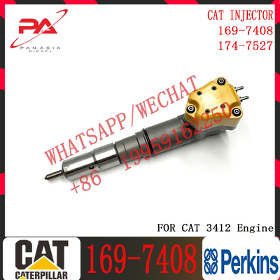 Common rail diesel fuel injector 169-7408 20R-4148 174-7527 20R-0760 173-9272 232-1173 For Caterpillar 3412 Engine