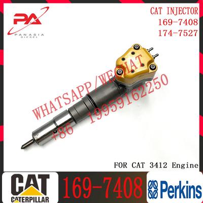 Common rail diesel fuel injector 169-7408 20R-4148 174-7527 20R-0760 173-9272 232-1173 For Caterpillar 3412 Engine
