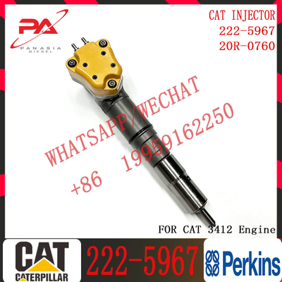 Common Rail Injector 222-5967 232-1175 171-9704 196-1401 222-5966 173-9268 For C-a-t 3412 Engine