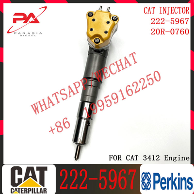 Common Rail Injector 222-5967 232-1175 171-9704 196-1401 222-5966 173-9268 For C-a-t 3412 Engine