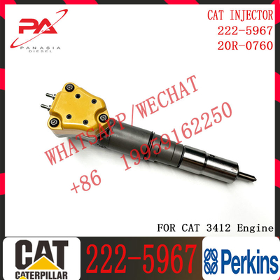 Common Rail Injector 222-5967 232-1175 171-9704 196-1401 222-5966 173-9268 For C-a-t 3412 Engine