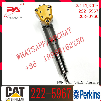 Common Rail Injector 222-5967 232-1175 171-9704 196-1401 222-5966 173-9268 For C-a-t 3412 Engine