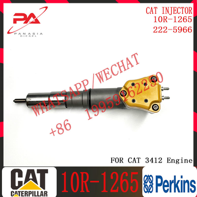 common rail injector 174-7526 10R-1265 222-5967 232-1175 171-9704 196-1401 222-5966 Injector for Caterpillar 3412