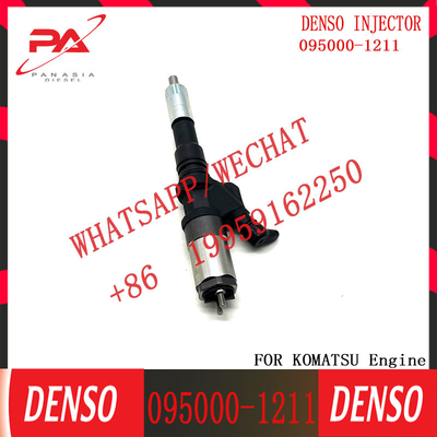 Common Rail Fuel Injector 095000-1211 095000-1210 6156-11-3300 for KOMATSU FC450-7 6D125 PC400-7 PC450-7
