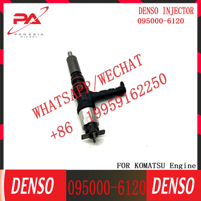 Diesel Common Rail Fuel Injector 095000-6120 For Komatsu PC600 Excavator 6261-11-3100 injector diesel