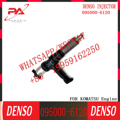 Diesel Common Rail Fuel Injector 095000-6120 For Komatsu PC600 Excavator 6261-11-3100 injector diesel