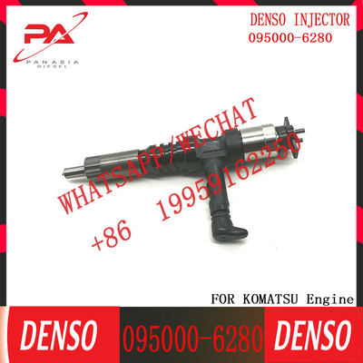 Diesel Common rail Injector 095000-6280 6219-11-3100 for excavator SAA6D170 HD785-7 PC650-8R
