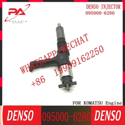 Diesel Common rail Injector 095000-6280 6219-11-3100 for excavator SAA6D170 HD785-7 PC650-8R