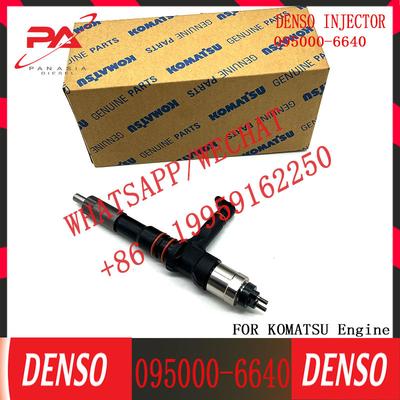 6D125 Diesel Common Rail injector 095000-6640 fuel injector 6251-11-3200