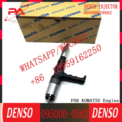 SA6D140E-3/3H Common Rail Injector 095000-0561 095000-0562 For KOMA-TSU 6218-11-3101 6218-11-3102 PC600-7/PC650-7/WA500-