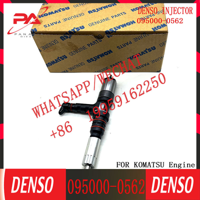 SA6D140E-3/3H Common Rail Injector 095000-0561 095000-0562 For KOMA-TSU 6218-11-3101 6218-11-3102 PC600-7/PC650-7/WA500-