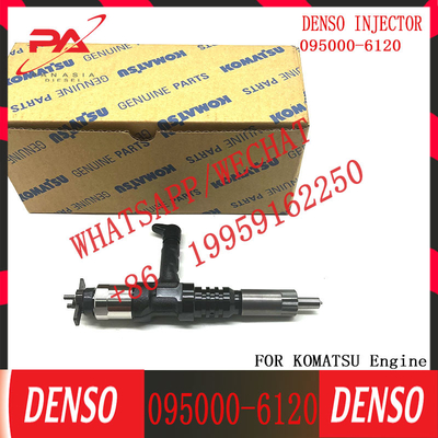 High quality new PC650-8 Diesel Engine 6D140 Common Rail Fuel Injector 095000-6120