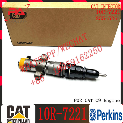 Common rail injector fuel injector 241-3228 10R-4763 241-3238 10R-7221 for C7 C9 Excavator 330D 336D
