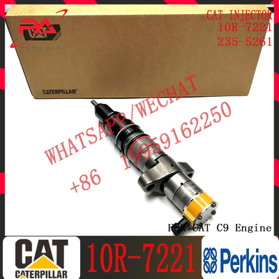 Common rail injector fuel injector 241-3228 10R-4763 241-3238 10R-7221 for C7 C9 Excavator 330D 336D