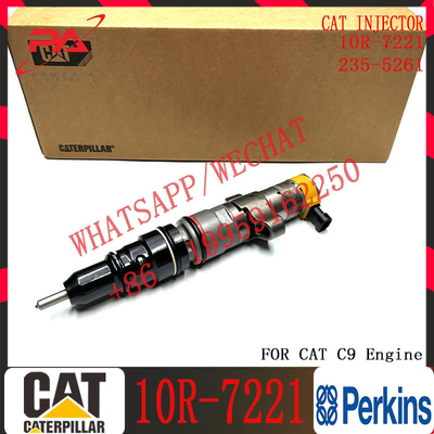 Common rail injector fuel injector 241-3228 10R-4763 241-3238 10R-7221 for C7 C9 Excavator 330D 336D