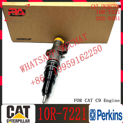 Common rail injector fuel injector 241-3228 10R-4763 241-3238 10R-7221 for C7 C9 Excavator 330D 336D