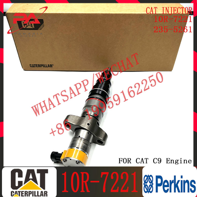 Common rail injector fuel injector 241-3228 10R-4763 241-3238 10R-7221 for C7 C9 Excavator 330D 336D