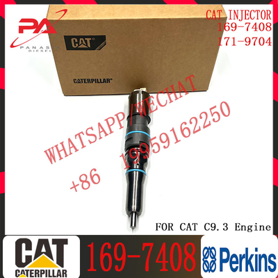 Common rail diesel fuel injector 169-7408 20R-4148 392-9046 456-3509 456-3589 324-5467 For Caterpillar C9.3 Engine