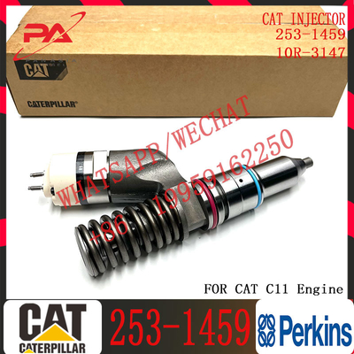 common rail fuel injector 253-1459 249-0712 10R-1305 10R-3147 for Caterpillar C11 engine