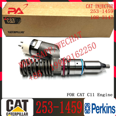 common rail fuel injector 253-1459 249-0712 10R-1305 10R-3147 for Caterpillar C11 engine