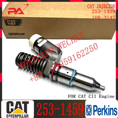 common rail fuel injector 253-1459 249-0712 10R-1305 10R-3147 for Caterpillar C11 engine
